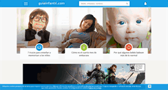 Desktop Screenshot of guiainfantil.com